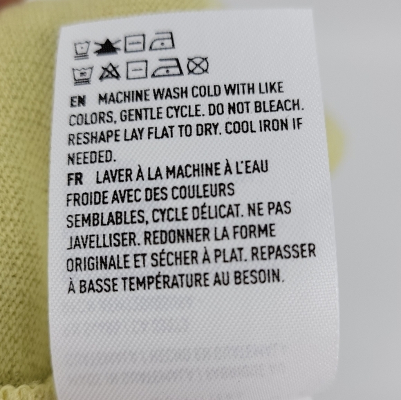 American Eagle Outfitters Womens Yellow Keyhole Cami Top Size M - Picture 9 of 16